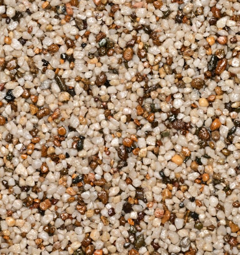 Harsgebonden grind kleur Sea Shell