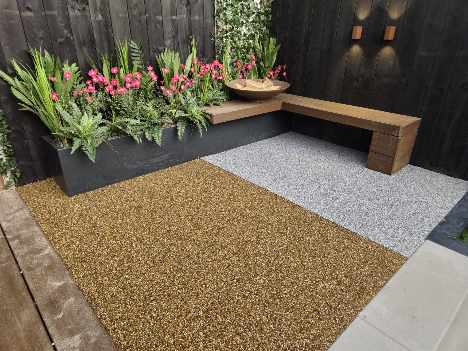 Harsgebonden grind aangelegd door Step Stones