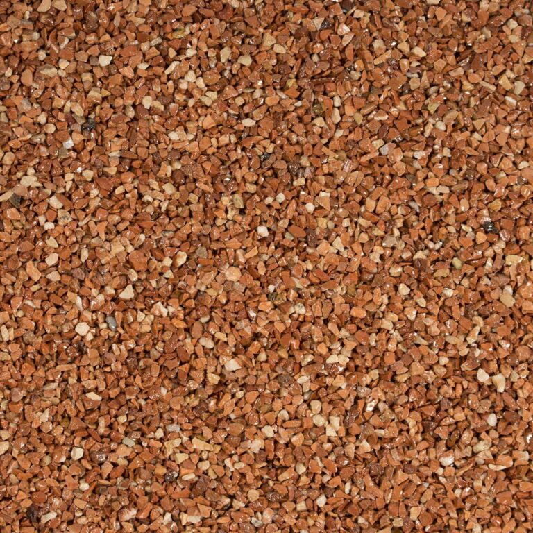 Harsgebonden grind kleur Rosso Red