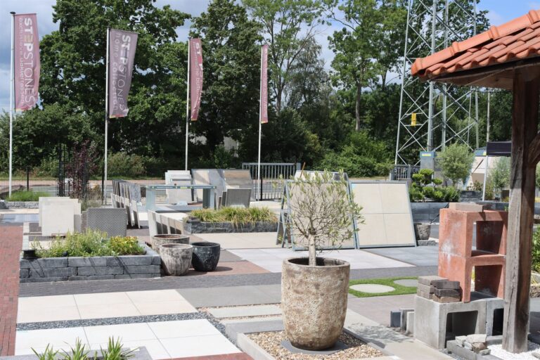 Overzicht showtuin Hengelo in de showtuin van Stepstones in Hengelo
