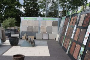 Excluton showwand in de showtuin van Stepstones in Hengelo